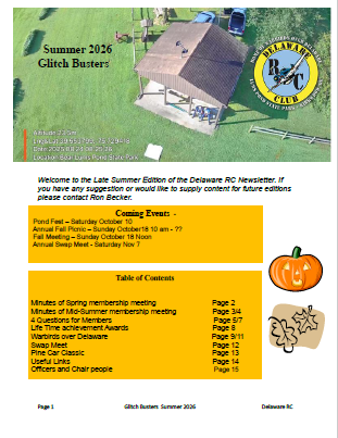 Cover of the Summer 2026 Glitch Busters newsletter